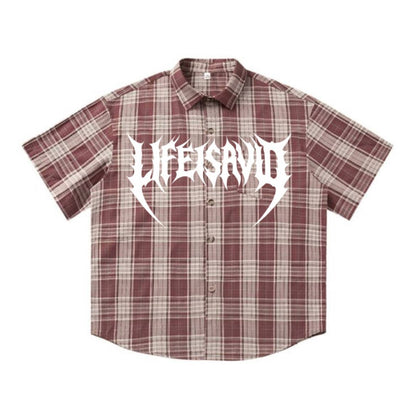 AL VINTAGE CHECKERED SHIRT