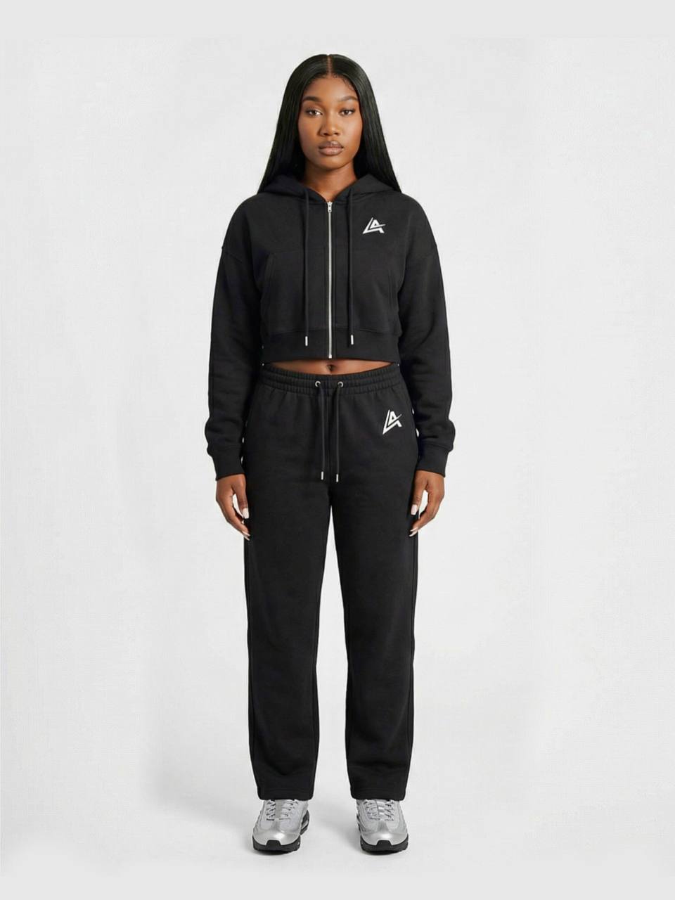 AL CROPPED SWEAT SUIT