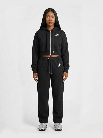 AL CROPPED SWEAT SUIT